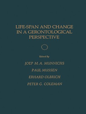 cover image of Life-Span and Change in a Gerontological Perspective